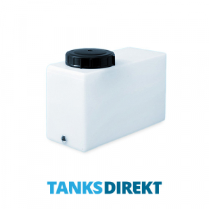 18 Liter Wassertank aus halbtransparentem Kunststoff mit Schraubdeckel
