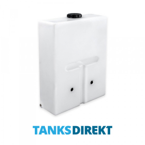 250 Litre Water Tank Upright Baffled made from natural translucent Polyethylen with screw lid 