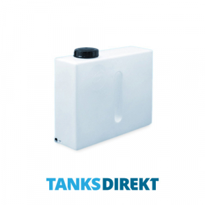 250 Litre Water Tank Upright Baffled made from natural translucent Polyethylen with screw lid 