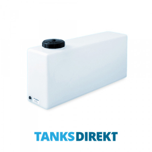 30 Liter Wassertank schmal aus halbtransparentem Kunststoff mit Schraubdeckel 10 cm