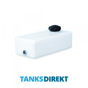 4 Litre Water Tank made from natural translucent Polyethylen with screw lid 