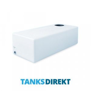 60 Liter Wassertank aus halbtransparentem Kunststoff mit Schraubdeckel