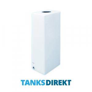 60 Liter Wassertank aus halbtransparentem Kunststoff mit Schraubdeckel