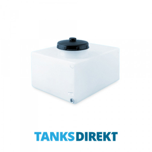 80 Liter Wassertank flach mit Hals