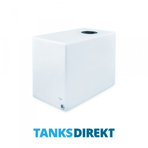95 Liter Wassertank schmal aus halbtransparentem Kunststoff mit Schraubdeckel