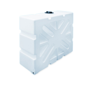 1000 Litre Water Tank Upright Baffled made from natural translucent Polyethylen with screw lid 