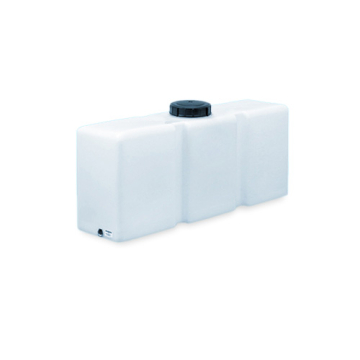 125 Litre Water Tank Upright made from natural translucent Polyethylen with screw lid