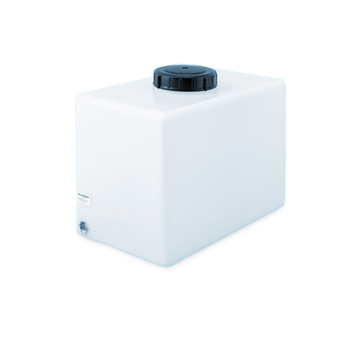 50 Litre Water Tank made from natural translucent Polyethylen with screw lid 