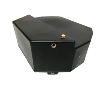 68 litre underslung tank for spare wheel recess on VW Transporter T5 & T6 - Traffic Black (Ral 9017)