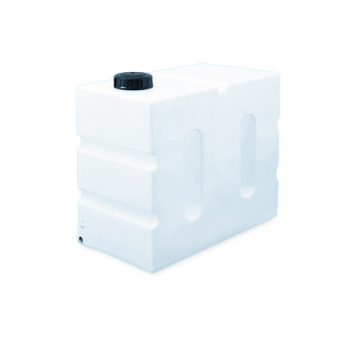 800 Litre Water Tank Upright Baffled made from natural translucent Polyethylen with screw lid 