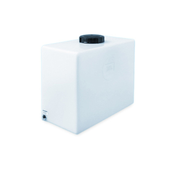 85 Litre Water Tank Upright 15 cm Lid made from natural translucent Polyethylen with screw lid 