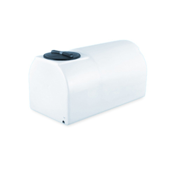 900 Litre D-Shaped Water Tank, Baffled made from natural translucent Polyethylen with screw lid 