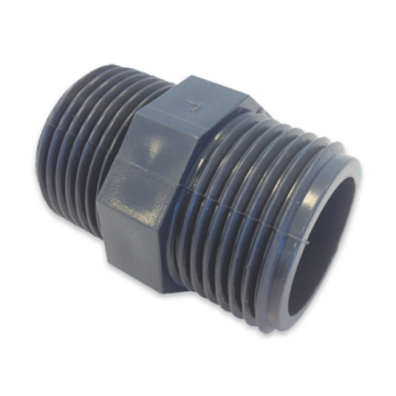 PVC Nipple 1/2 Inch External Thread