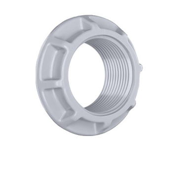 Rotationsgeschweißte Kunststoffmuffe (LLDPE) mit 1 1/4 Zoll Innengewinde