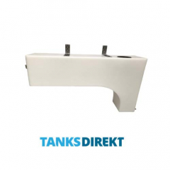 100 Liter Radkastentank halbtransparent inkl. Montage-Set