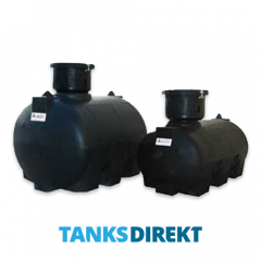 RPO-3000 Liter zylindrischer, horizontaler Erdeinbau Tanks