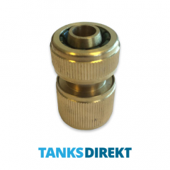 Brass Connection for Gardena System Hose Connection                  