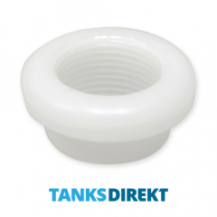 Fusion Socket HDPE 1 1/4 Inch Internal Thread, Plastic