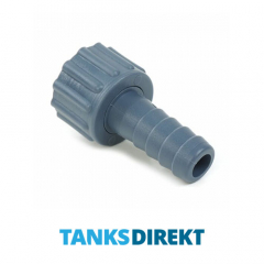 PP Schlauchtülle 13mm mit 1/2