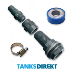 Tankentlüftung für 25 mm Schlauch gerade 