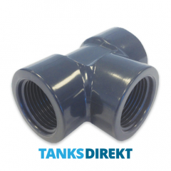 PVC T-Stück 2 Zoll Innengewinde