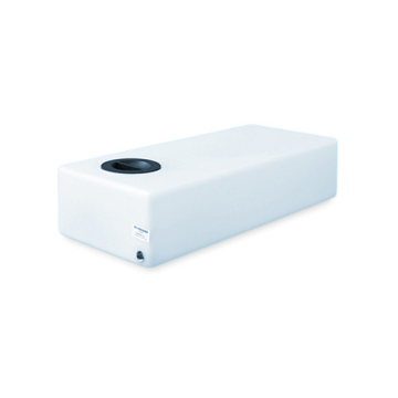 30 Liter Wassertank flach aus halbtransparentem Kunststoff mit Schraubdeckel 12 cm