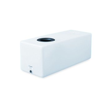 32 Liter Wassertank flach aus halbtransparentem Kunststoff mit Schraubdeckel 12 cm