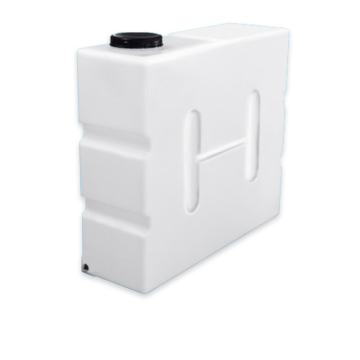 460 Liter Wassertank schmal mit Schwallwand aus halbtransparentem Kunststoff mit Schraubdeckel