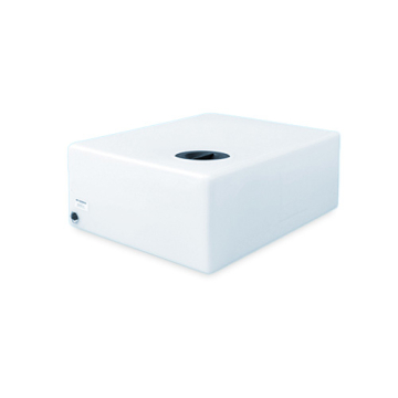 64 Liter Wassertank flach aus halbtransparentem Kunststoff mit Schraubdeckel 