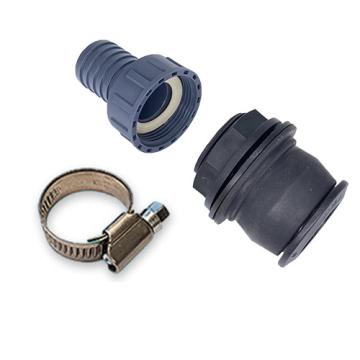 PP Tankanschluss Set für 30 mm Schlauch gerade
