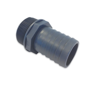 PVC Schlauchtülle 1/2 Zoll Außengewinde x 13 mm