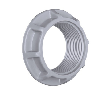 Rotationsgeschweißte Kunststoffmuffe (LLDPE) mit 1 1/2 Zoll Innengewinde