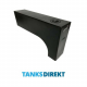 100 Liter Radkastentank schwarz inkl. Montage-Set