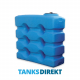 3000 Liter Raumspartank rechteckig schmal mit Schwallwand – (RPR-Serie)
