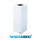 35 Litre Tower Water Tank made from natural translucent Polyethylen with screw lid  