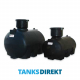 RPO-5000 Liter zylindrischer, horizontaler Erdeinbau Tanks