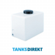 50 Litre Water Tank made from natural translucent Polyethylen with screw lid 