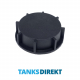 Lid Black 5 cm Internal Thread Unvented - Diesel Resistant