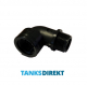 PVC Knee Socket 90° 1/2 Inch Internal Thread and External Thread