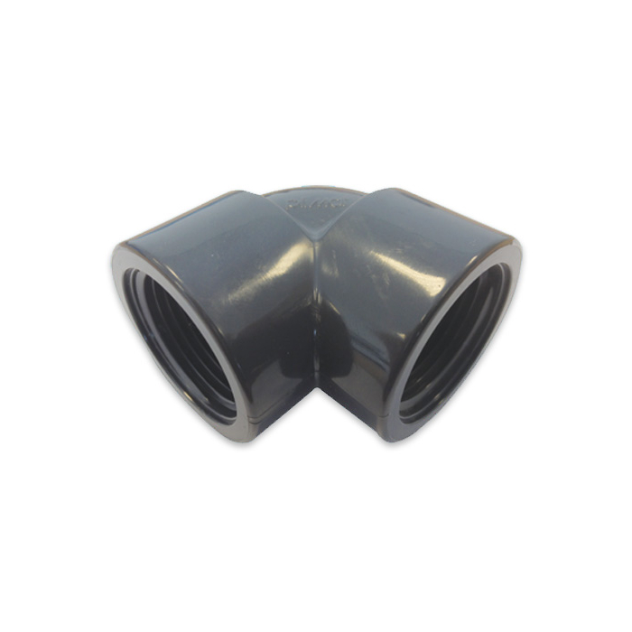 PVC Winkel 90° 2 Zoll Innengewinde