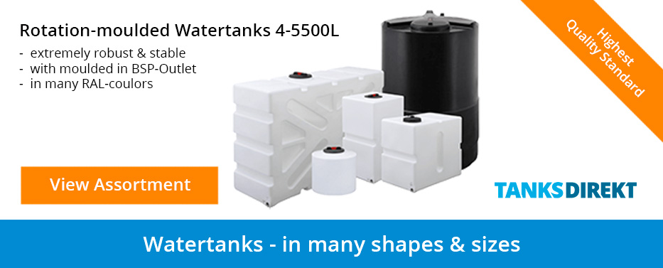 Watertanks - in many shapes and sizes