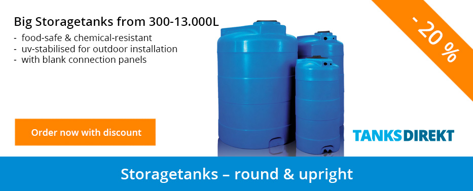 Storagetanks - round and upright