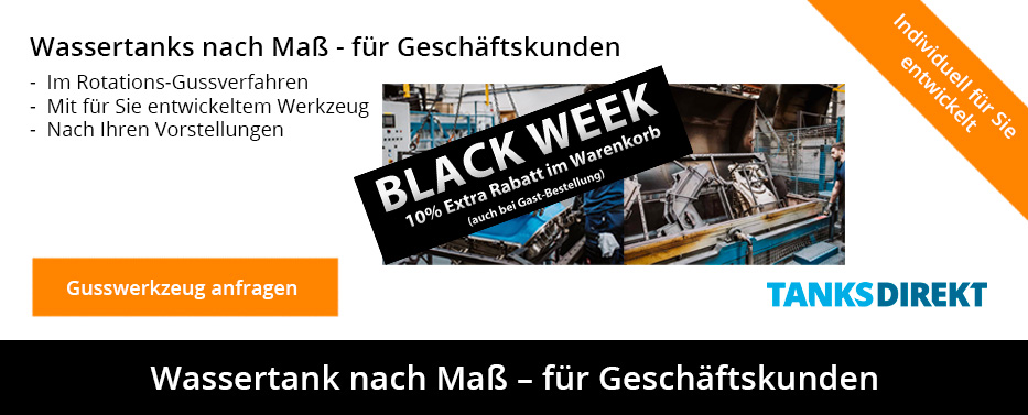 10% extra rabatt - Wassertank nach mass
