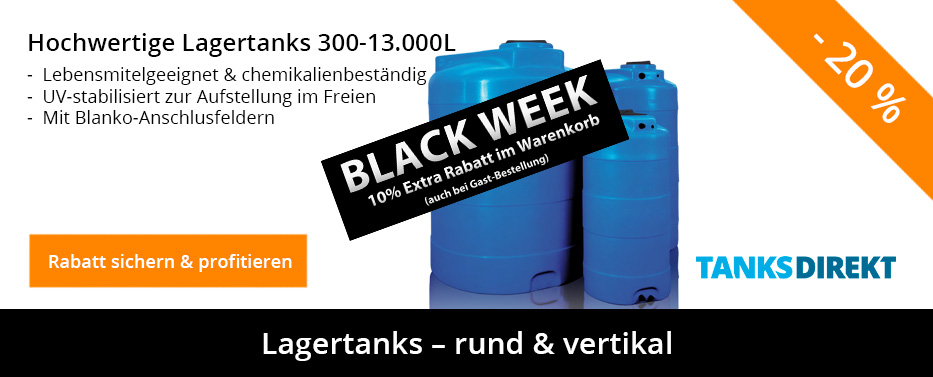 10% extra rabatt - Lagertanks