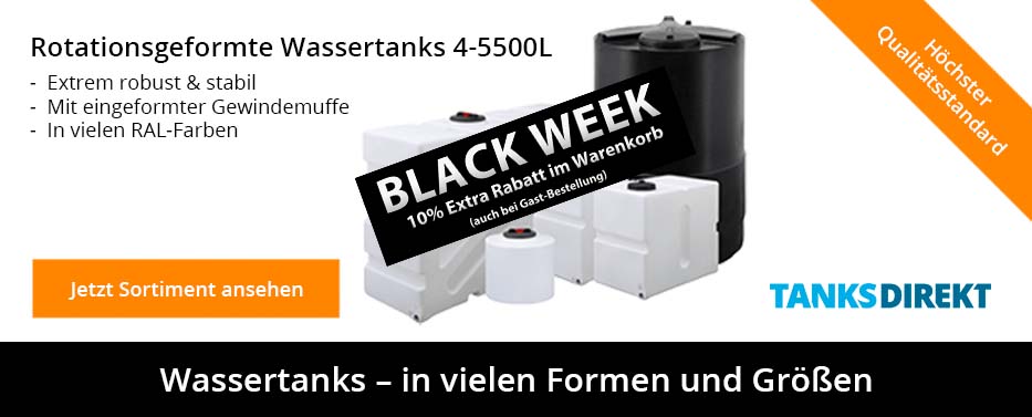 10% extra rabatt - Wassertanks