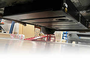 Fiat Ducato Unterflurtanks am Unterboden montiert