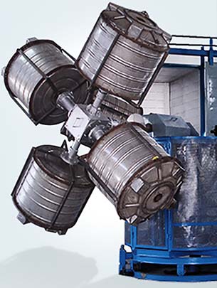 Produktion Rotationsgussverfahren